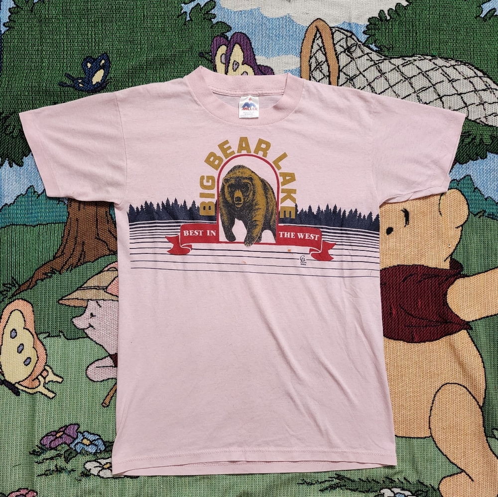 80s Big Bear Lake Destination Tourist Tshirt